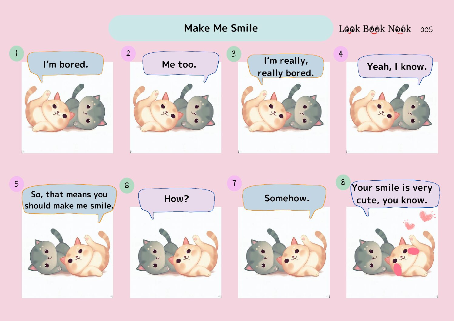 Free Comic Strip 005: Make me smile