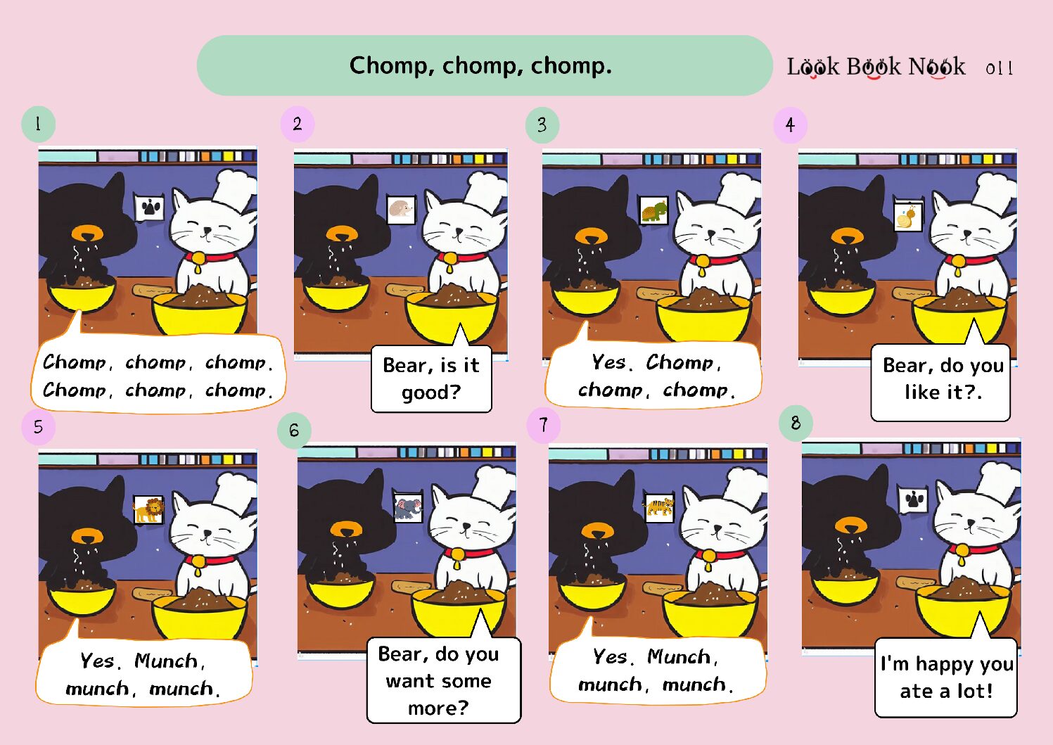 Free Comic Strip 011: Chomp, chomp, chomp.