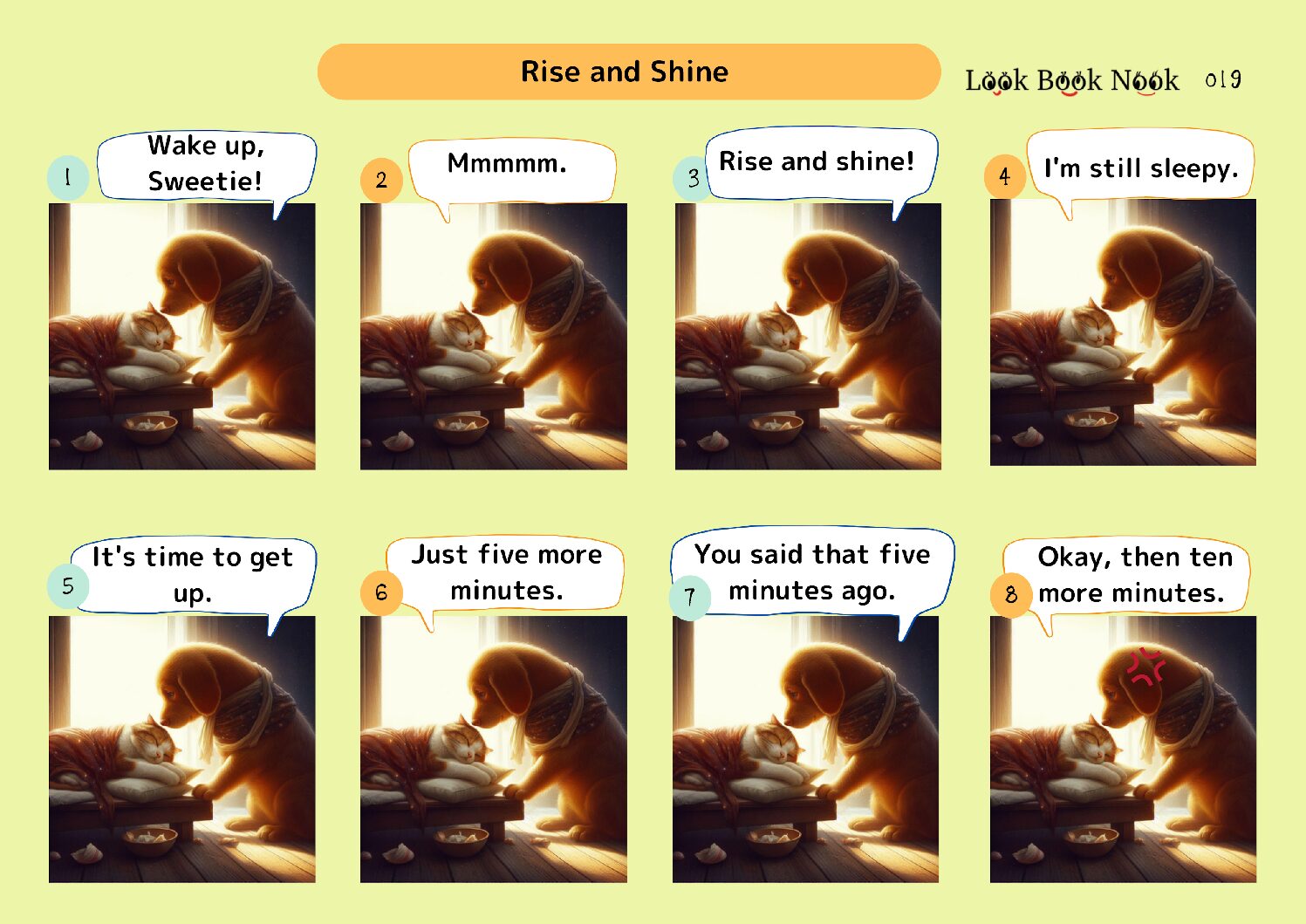 Free Comic Strip 019: Rise and Shine