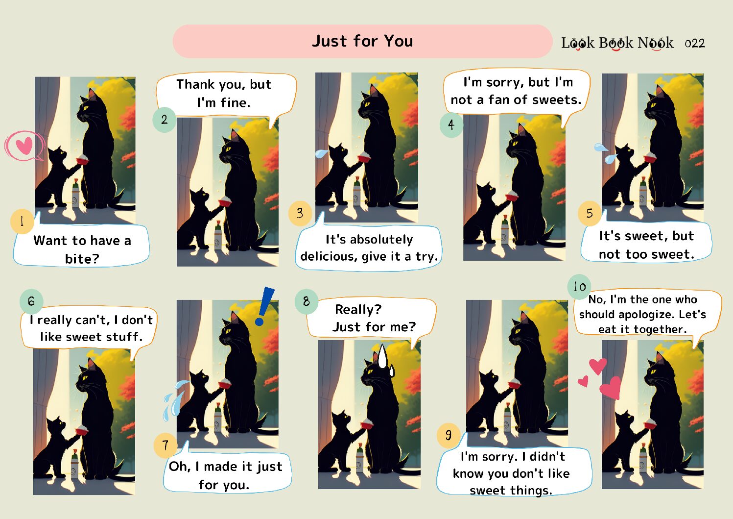 Free Comic Strip 022: Just for You
