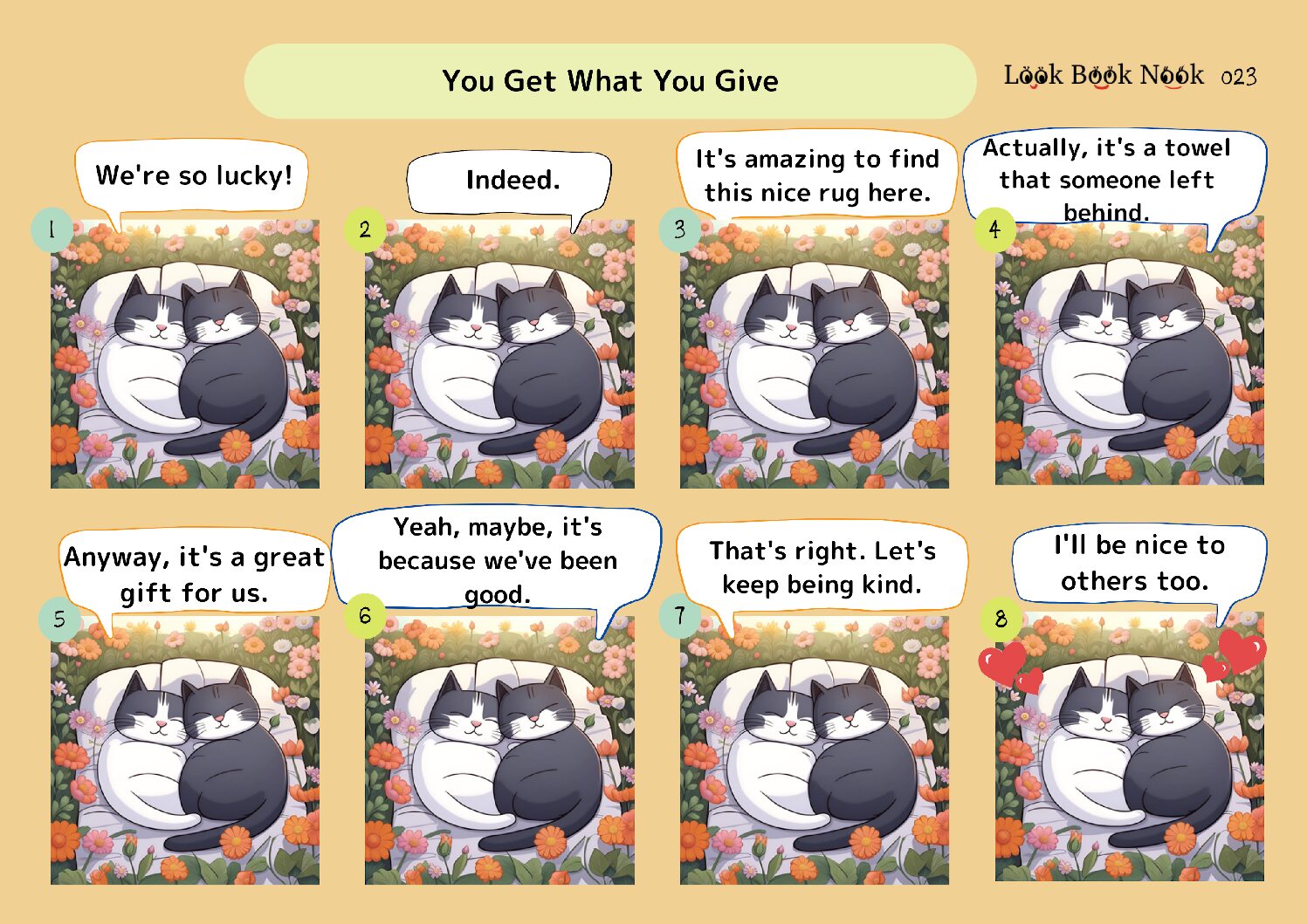 Free Comic Strip 023: You Get What You Give
