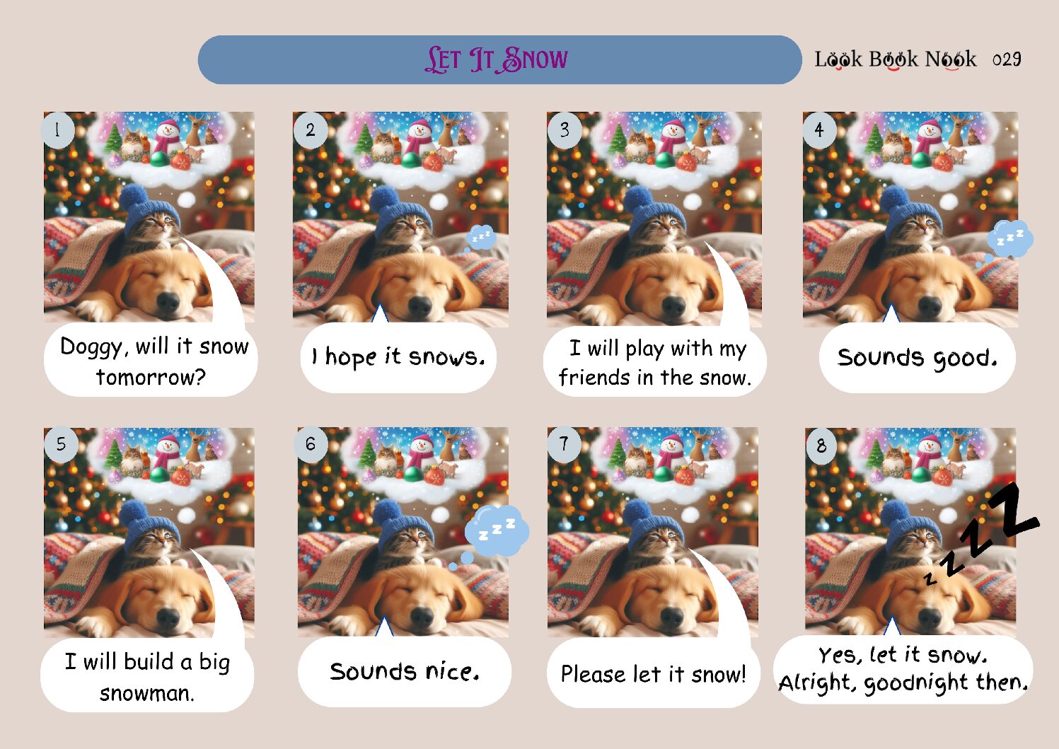 Free Comic Strip 029: Let It Snow